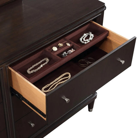 Emberlyn Brown 6-drawer Bedroom Dresser by Coaster at Eve Furniture