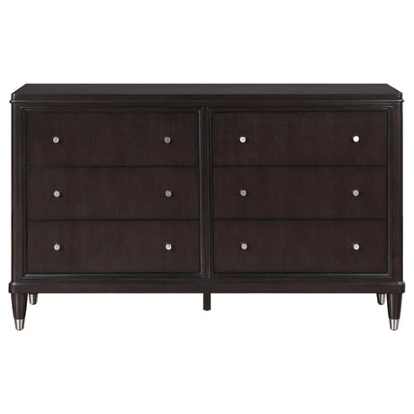 Emberlyn Brown 6-drawer Bedroom Dresser by Coaster at Eve Furniture