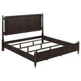 Emberlyn Queen Poster Bed Brown