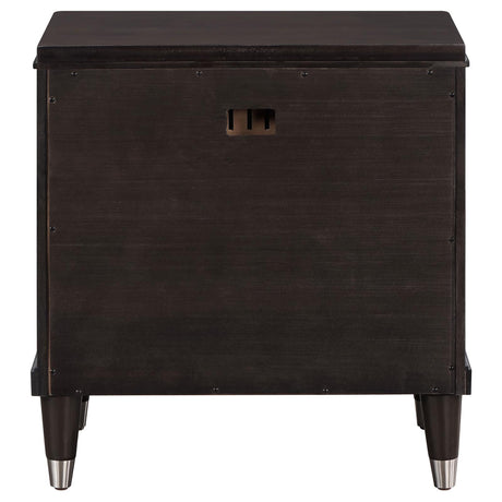 Emberlyn Brown 2-drawer Nightstand Bedside Table by Coaster at Eve Furniture