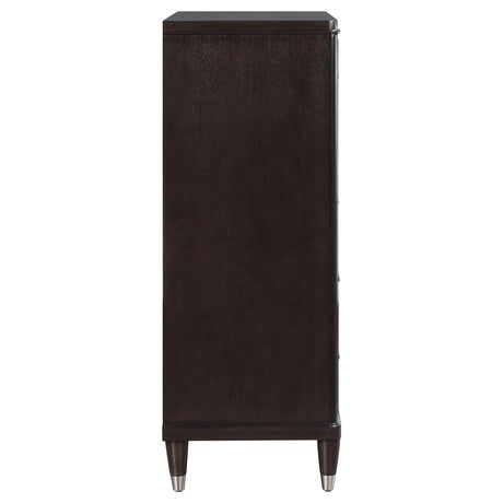 Emberlyn 5-drawer Bedroom Chest Brown by Coaster at Eve Furniture