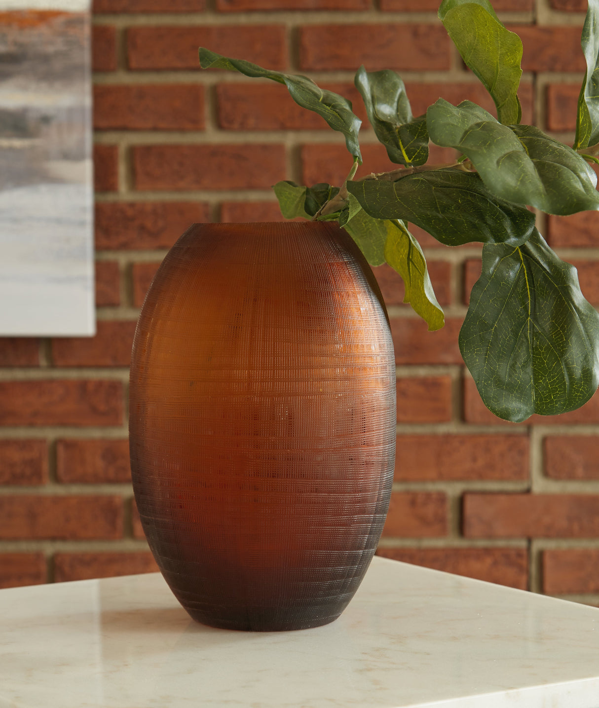 Embersen Amber Vase