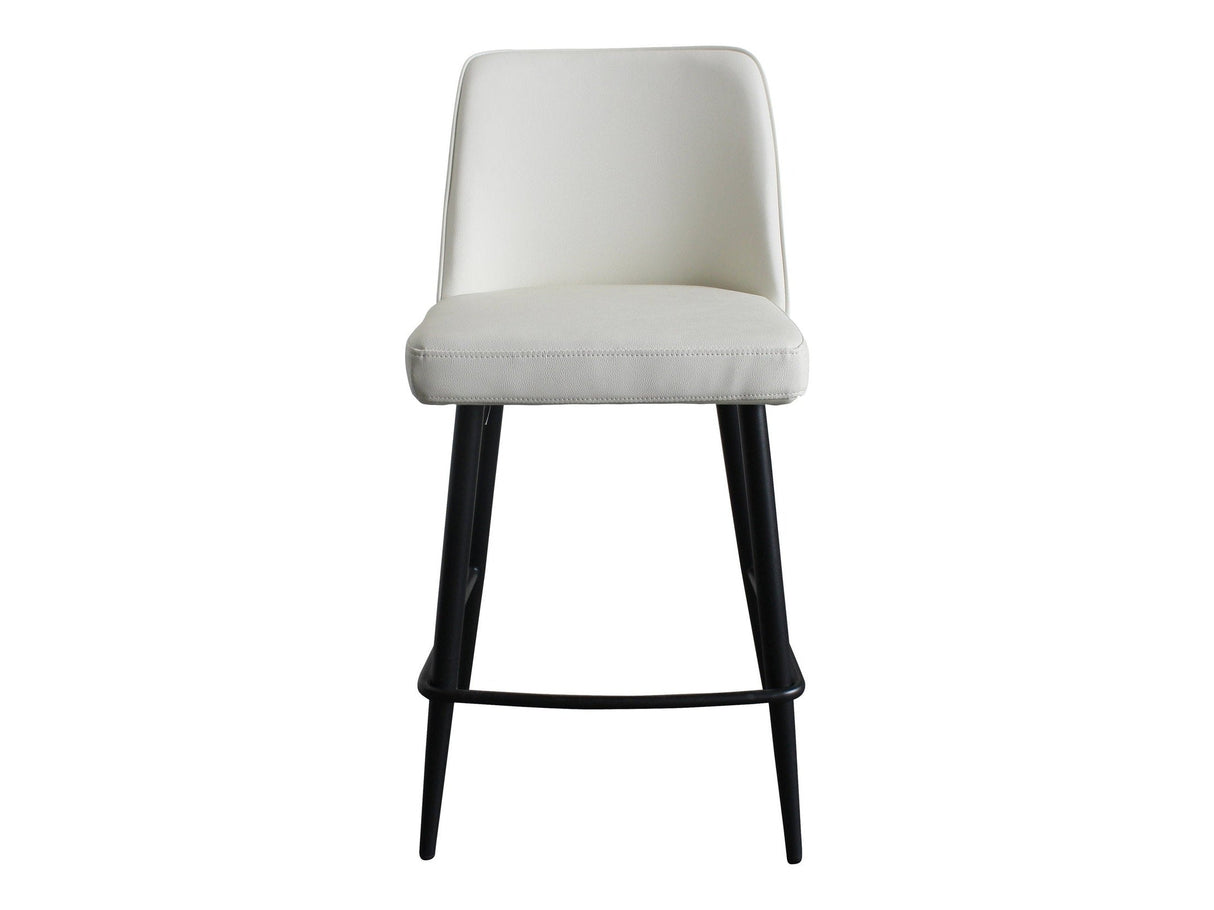Emelia White Stool Counter by MOES at Eve Furniture