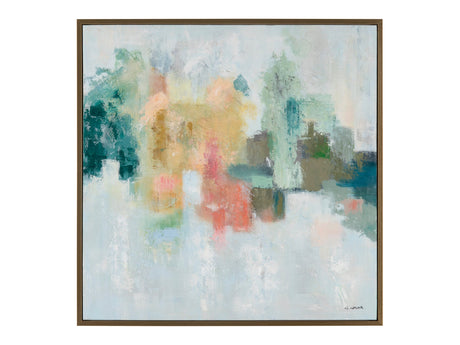 Emeralds Green/Yellow Canvas by Crestview at Eve Furniture