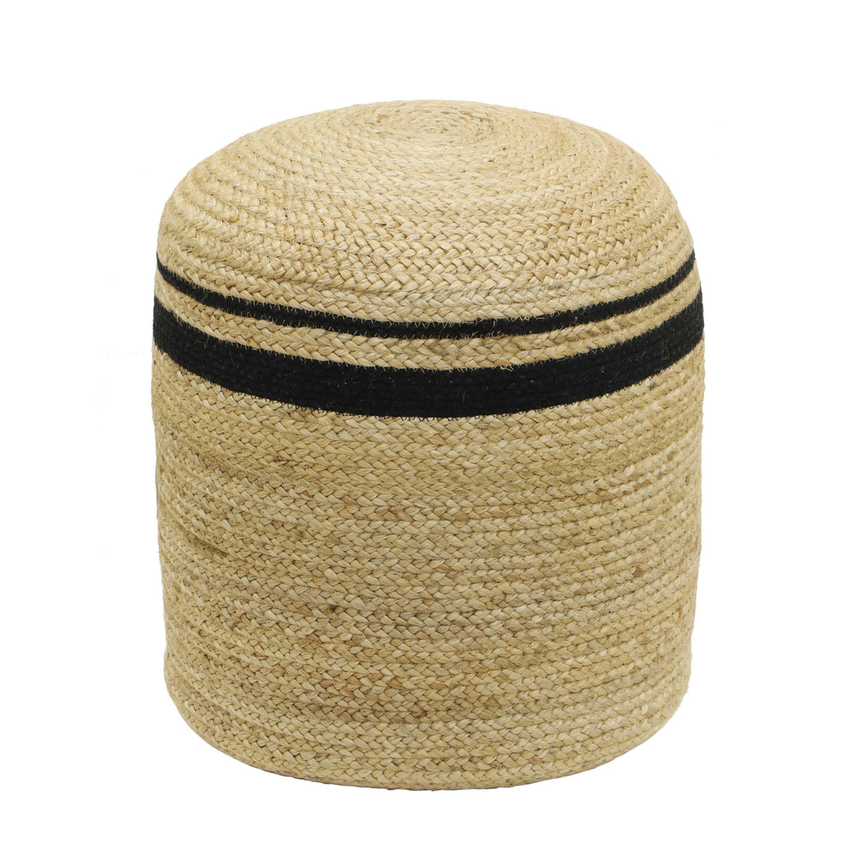 Emerge Round Pouf by TOV Furniture at Eve Furniture