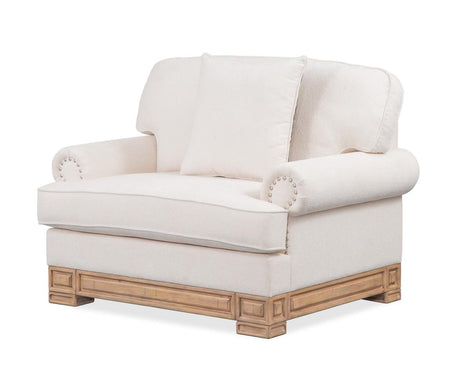 Emerson Off White Chair by Cosmos Furniture at Eve Furniture