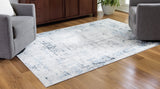 Emertonly Blue/White/Gray Medium Rug by ASHLEY FURNITURE at Eve Furniture