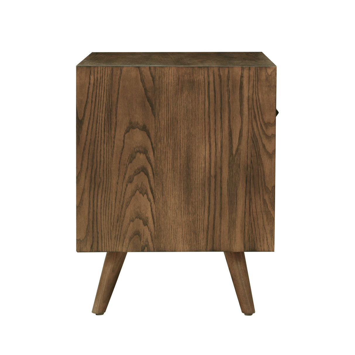 Emery 24" Walnut 1-Drawer Nightstand by TOV Furniture at Eve Furniture