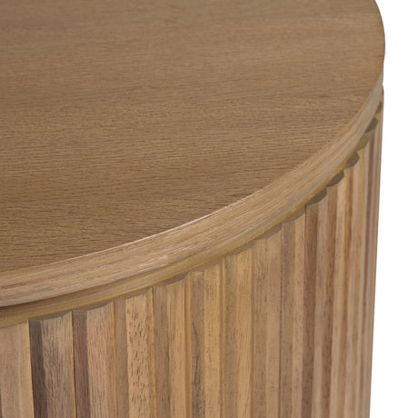 Emery Brown End Table by Crestview at Eve Furniture