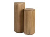 Emery Brown Plant Stands by Crestview at Eve Furniture