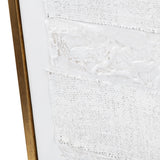 Emery White/Gold Canvas by Crestview at Eve Furniture