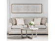 Emery White/Gold Canvas by Crestview at Eve Furniture