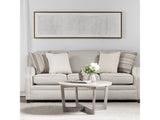 Emery White/Gold Canvas by Crestview at Eve Furniture