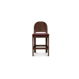 Emil Berry/Natural Walnut Counter Stool by Moe's Home at Eve Furniture