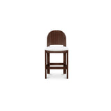 Emil Cream/Natural Walnut Counter Stool by MOES at Eve Furniture