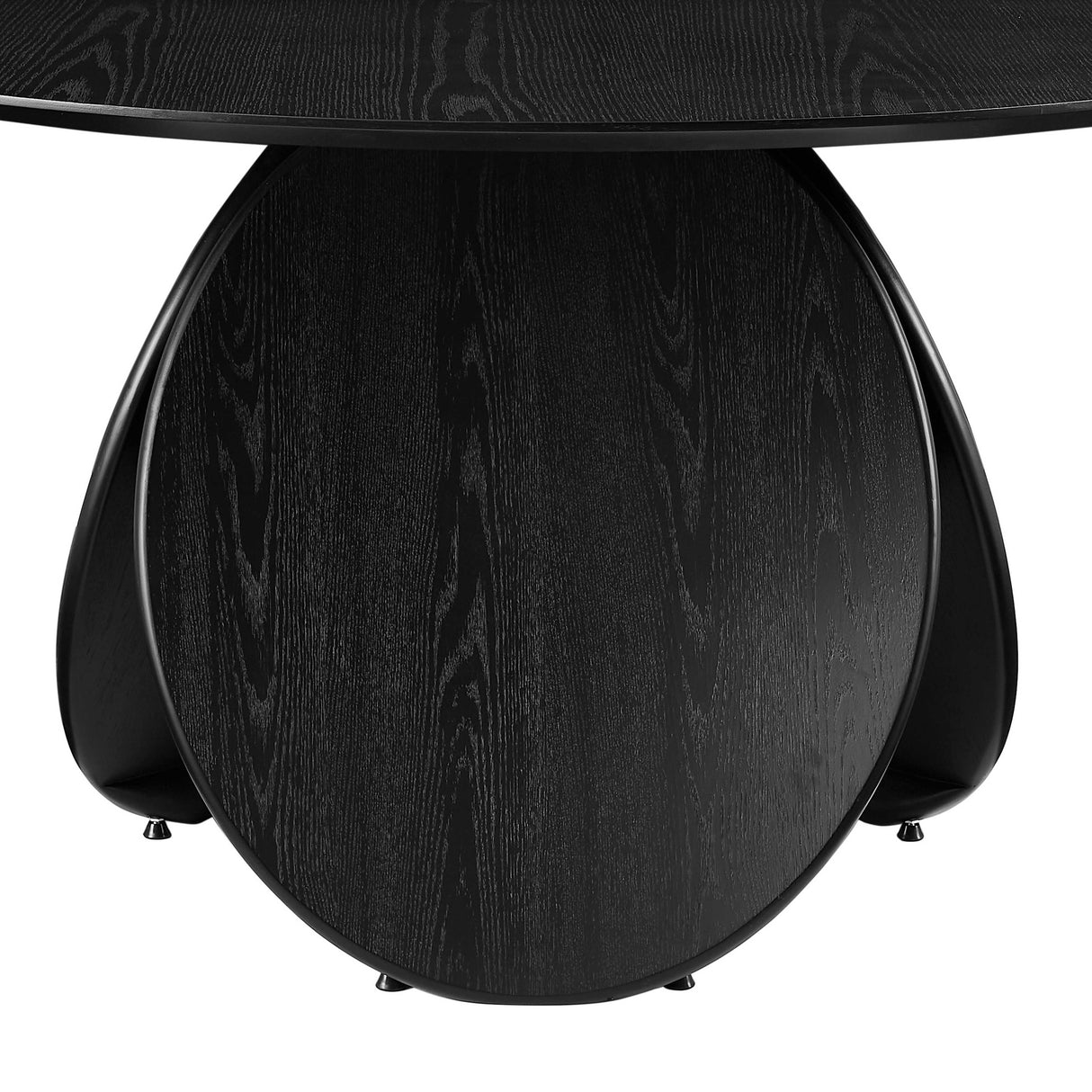 Emil Oak 58" Round Dining Table by TOV Furniture at Eve Furniture