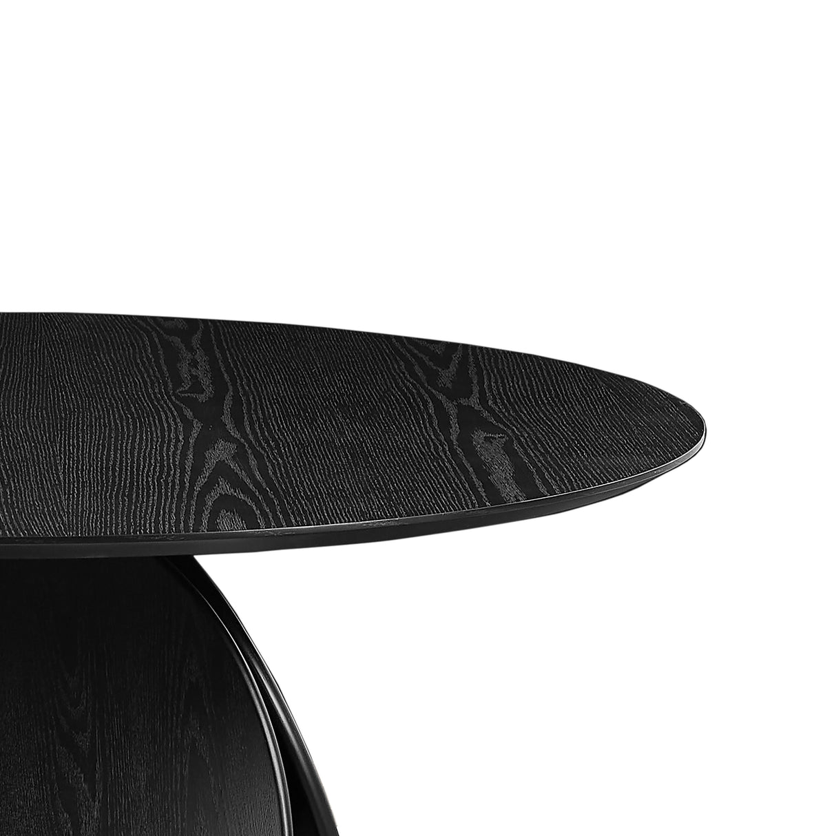 Emil Oak 58" Round Dining Table by TOV Furniture at Eve Furniture