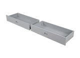 Emilee Gray Twin/Full Bunk Bed by Furniture of America at Eve Furniture