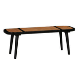 Emilia Cane Bench by TOV Furniture at Eve Furniture