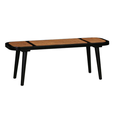 Emilia Cane Bench by TOV Furniture at Eve Furniture