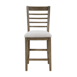 Emilia Light Brown 6-Piece Counter Height Set by Homelegance at Eve Furniture