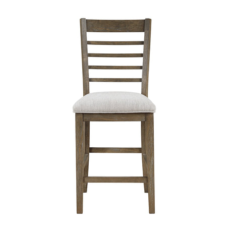 Emilia Light Brown 6-Piece Counter Height Set by Homelegance at Eve Furniture