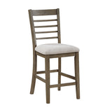 Emilia Light Brown 6-Piece Counter Height Set by Homelegance at Eve Furniture