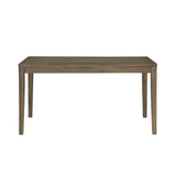 Emilia Light Brown 6-Piece Dining Set by Homelegance at Eve Furniture