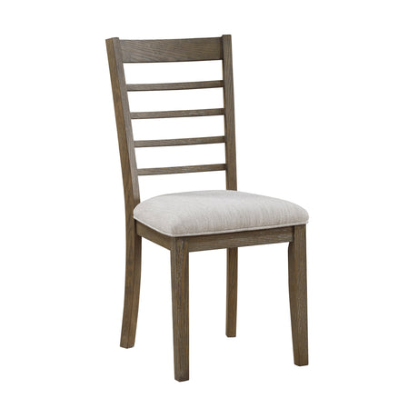 Emilia Light Brown 6-Piece Dining Set by Homelegance at Eve Furniture