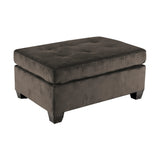 Emilio Chocolate Reversible Sectional by Homelegance at Eve Furniture