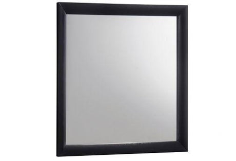 Emily Black Bedroom Mirror (Mirror Only) by Crown Mark at Eve Furniture