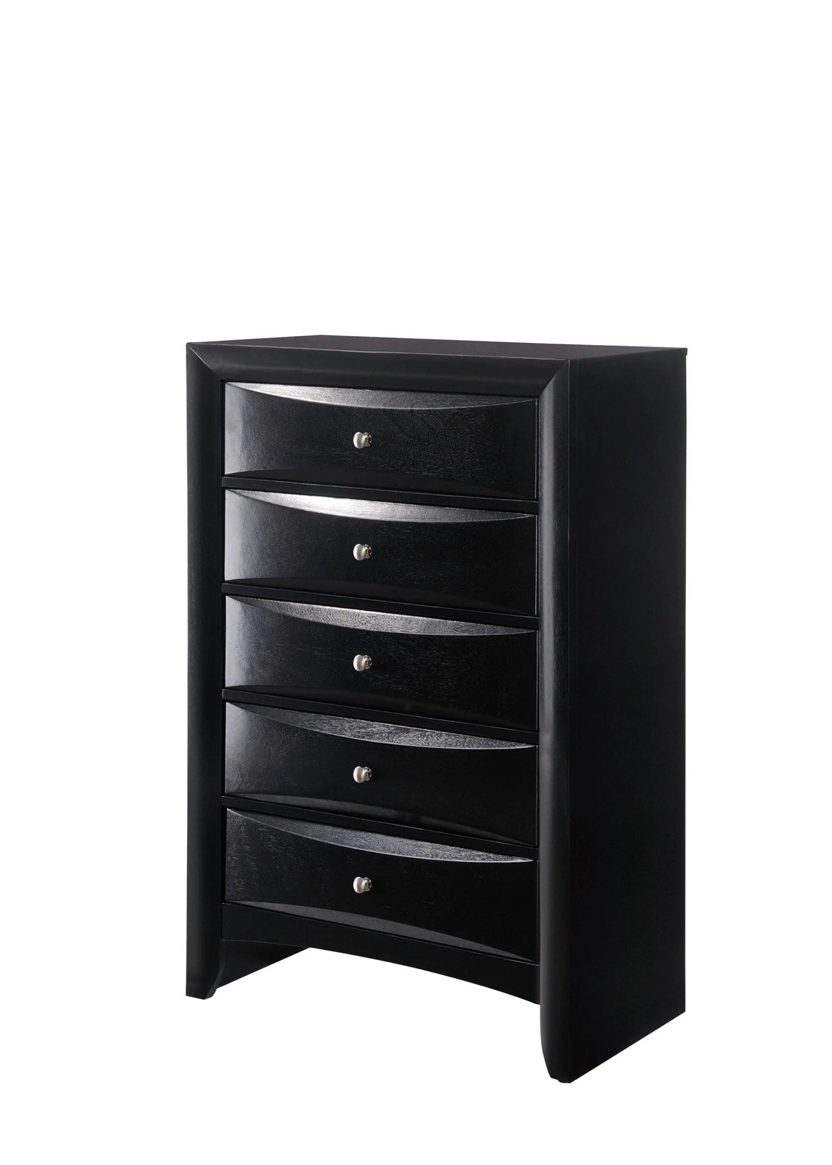 Emily Black Storage Platform Bedroom Set by Crown Mark at Eve Furniture