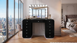 Emily Black Vanity Set by New Era Innovations at Eve Furniture