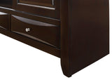 Emily Dark Cherry 68" TV Stand by Crown Mark at Eve Furniture