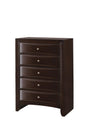 Emily Dark Cherry Chest by Crown Mark at Eve Furniture