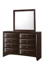 Emily Dark Cherry Dresser by Crown Mark at Eve Furniture