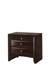 Emily Dark Cherry Nightstand by Crown Mark at Eve Furniture