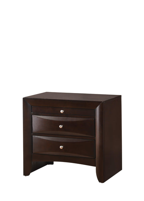 Emily Dark Cherry Storage Platform Bedroom Set by Crown Mark at Eve Furniture