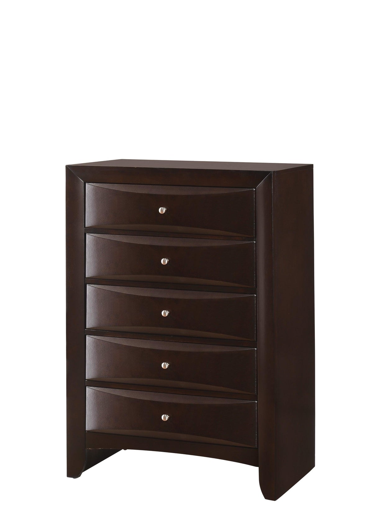 Emily Dark Cherry Storage Platform Bedroom Set by Crown Mark at Eve Furniture