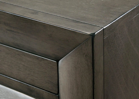 Emily Gray Nightstand by Crown Mark at Eve Furniture