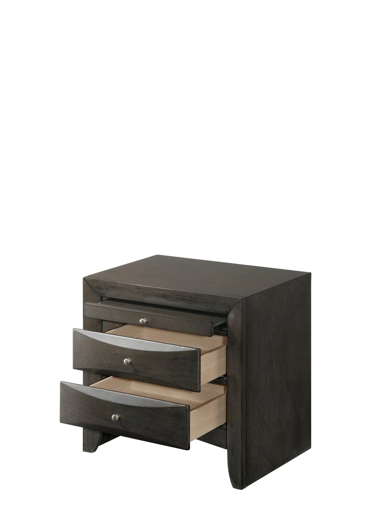 Emily Gray Storage Platform Bedroom Set by Crown Mark at Eve Furniture