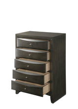Emily Gray Storage Platform Bedroom Set by Crown Mark at Eve Furniture
