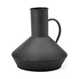 Emily I 8L x 8W Black Metal Decorative Jug by Mercana at Eve Furniture