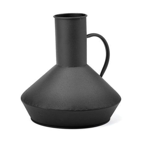 Emily I Black Metal Decorative Jug by Mercana at Eve Furniture