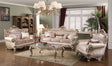 Emily Pearl White Living Room Set by Cosmos Furniture at Eve Furniture