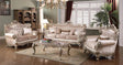 Emily Transitional Beige Wood Finish Living Room Set by Cosmos Furniture at Eve Furniture