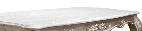 Emily Transitional Style Coffee Table In Champagne Finish Wood by Cosmos Furniture at Eve Furniture