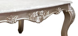Emily Transitional Style Coffee Table In Champagne Finish Wood by Cosmos Furniture at Eve Furniture