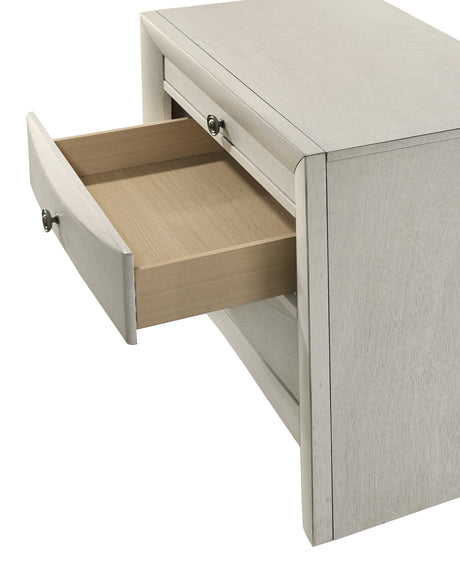 Emily White Storage Platform Bedroom Set by Crown Mark at Eve Furniture