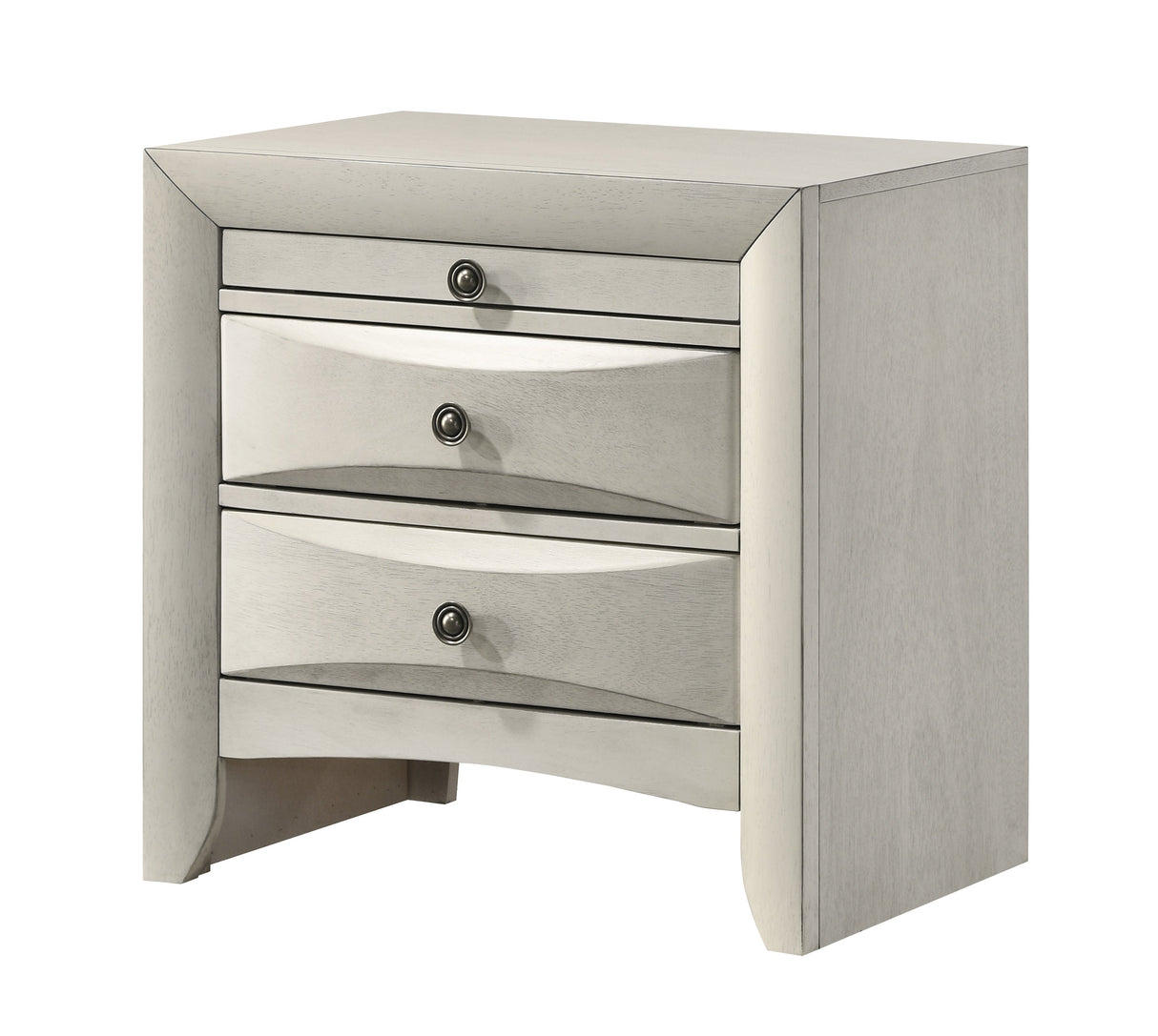 Emily White Storage Platform Bedroom Set by Crown Mark at Eve Furniture